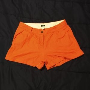 J Crew coral shorts